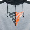 Dainese DAEMON-X SAFETY HOODIE mikina s chrániči melange vel.52